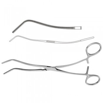 Cooley Atrauma Anastomosis Clamp Carotid Clamp Stainless Steel, 20.5 cm - 8"